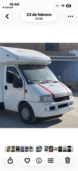 En venta Fiat Ducato  Blanco 2003 Murcia foto 1