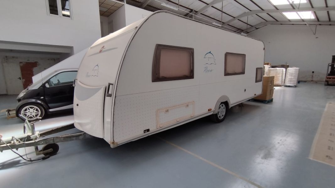 En venta Bürstner 104 Blanco 2005 Zaragoza foto 5