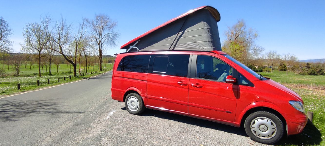 En venta Mercedes-Benz Viano Marco Polo 2.2 CDI 150 CV W639 Rojo 2007 Álava foto 16