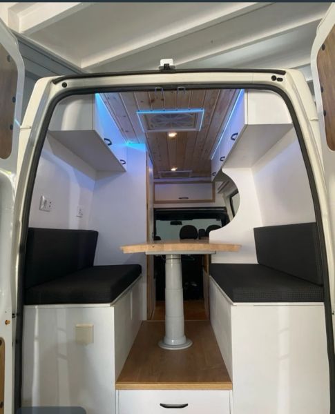 En venta Ford Transit CAMPER  Blanco 2002 Barcelona foto 7