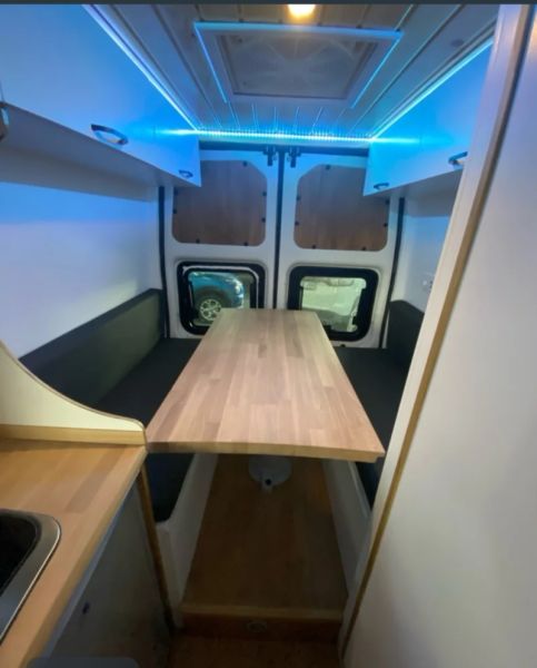En venta Ford Transit CAMPER  Blanco 2002 Barcelona foto 8