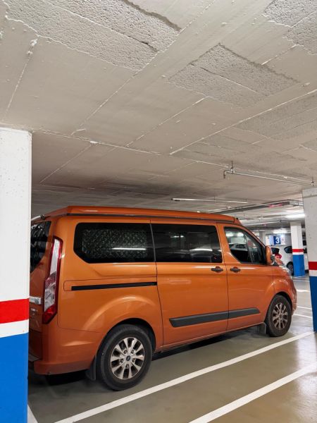 En venta Ford Transit Custom Tinkervan Naranja 2020 Barcelona foto 3