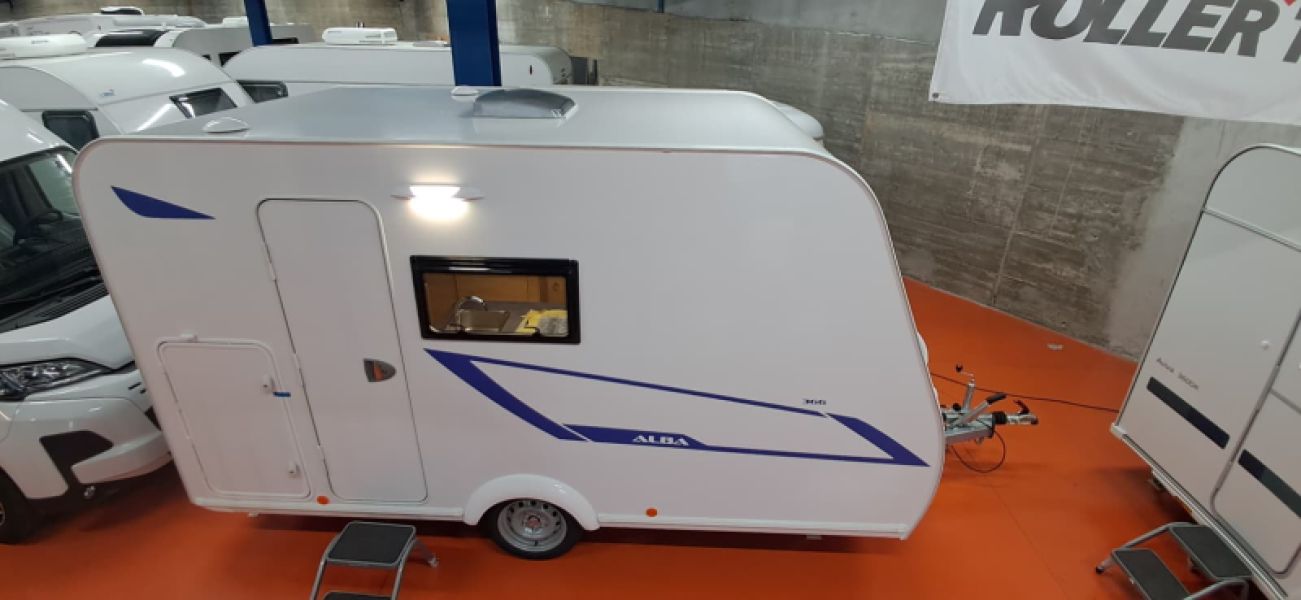 En venta Caravelair Caravelair Alba 366 Novedad Verano 750KG Blanco 2026 Barcelona foto 4