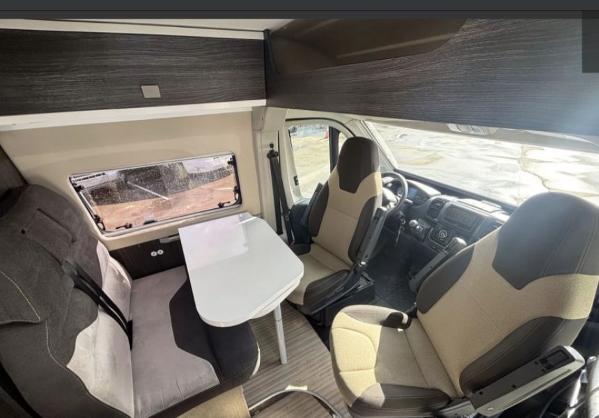 En venta Fiat Ducato benimar 120 up 2023 Blanco 2023 Madrid foto 6