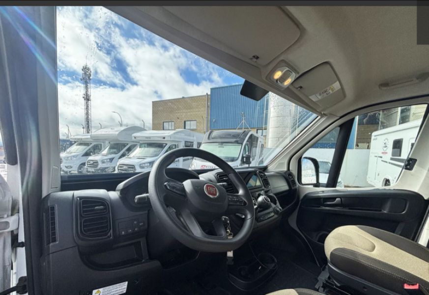 En venta Fiat Ducato benimar 120 up 2023 Blanco 2023 Madrid foto 9