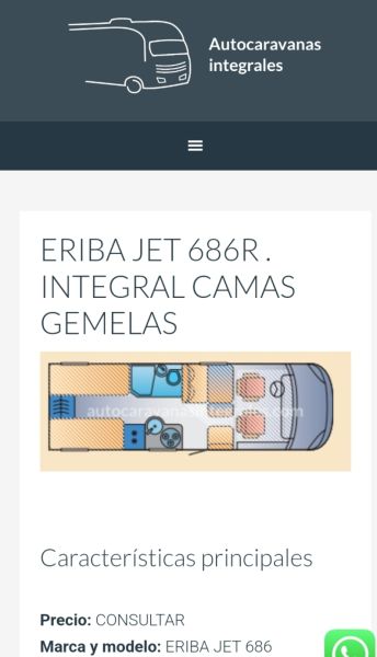 En venta Hymer / Eriba / Hymercar 686R Blanco 2010 Tarragona foto 13