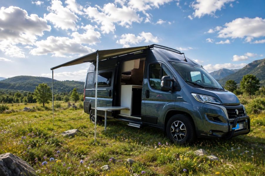 En venta Fiat CAMPER  FIAT / CI KYROS 5 ENTRY 140CV – 2022  Gris 2002 Asturias foto 2