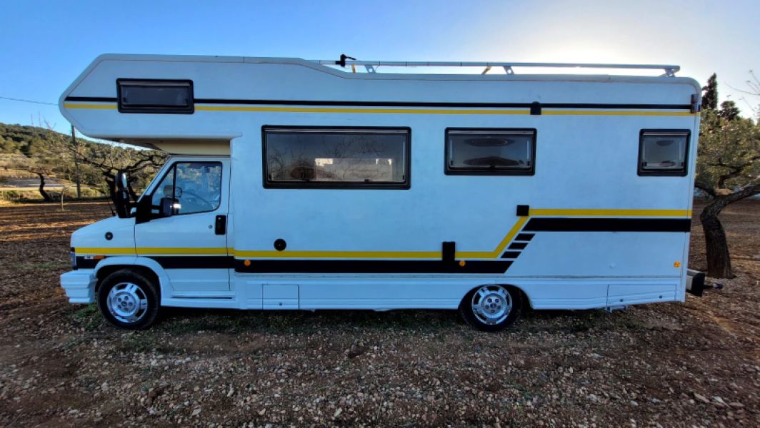 En venta Concorde Fiat Ducato  Blanco 1993 Tarragona foto 1