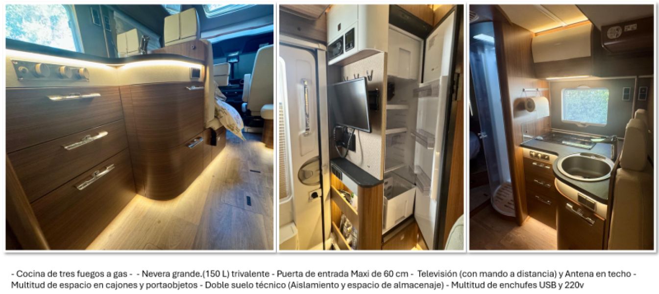 En venta Hymer / Eriba / Hymercar Mercedes Benz HYMER B690 Blanco 2020 Sevilla foto 4