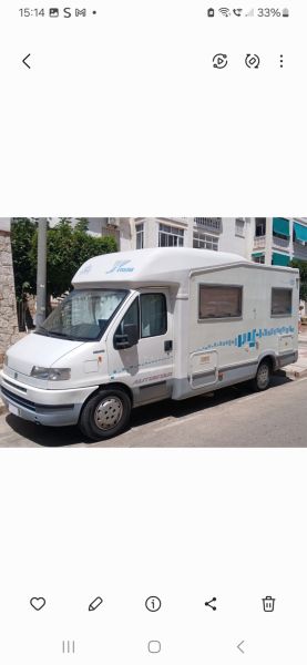 En venta Fiat Ducato Blanco 1999 Málaga foto 9