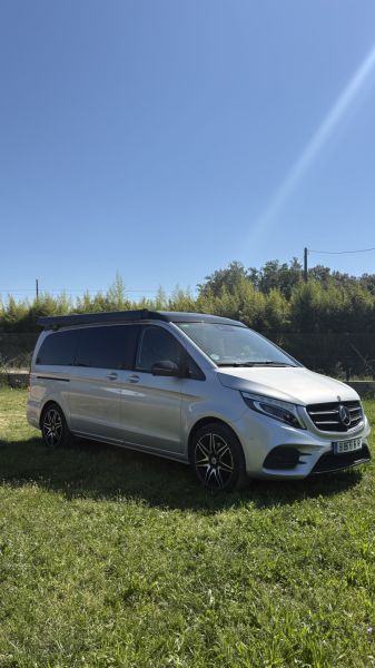 En venta Mercedes-Benz Marco Polo 4Matic Gris 2018 Girona foto 1