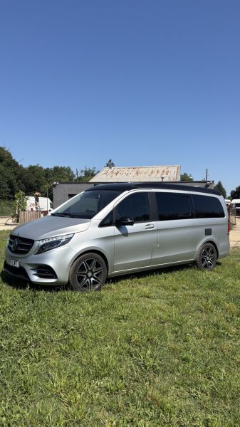 En venta Mercedes-Benz Marco Polo 4Matic Gris 2018 Girona foto 3