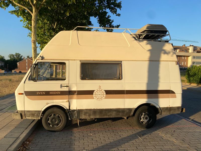 En venta Volkswagen Volkswagen LT28 WESTFALIA SVEN HEDIN Blanco 1984 Valladolid foto 2