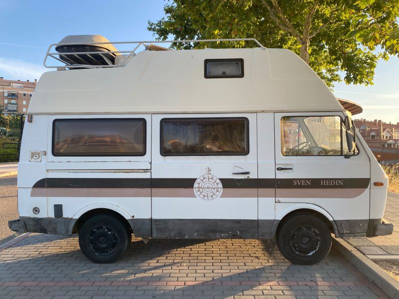 En venta Volkswagen Volkswagen LT28 WESTFALIA SVEN HEDIN Blanco 1984 Valladolid foto 3
