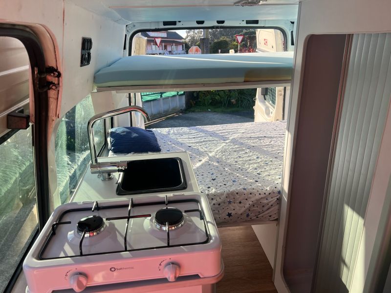En venta Ford Transit Blanco 2005 A Coruña foto 8