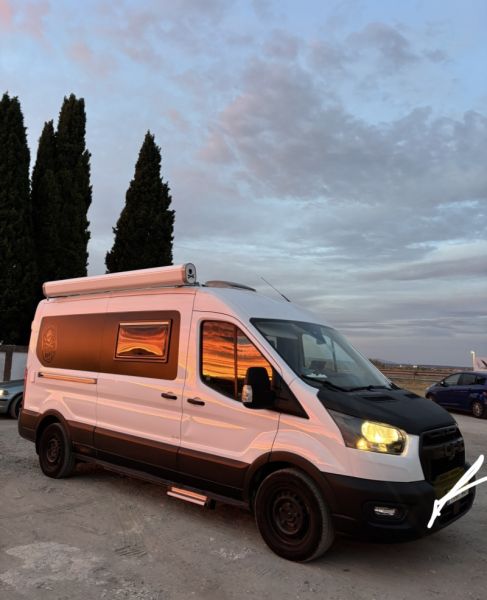 En venta Ford Transit  Blanco 2023 Madrid foto 11