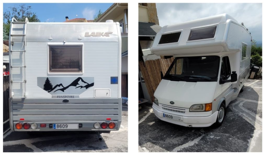 En venta Ford Transit Blanco 1994 Asturias foto 2
