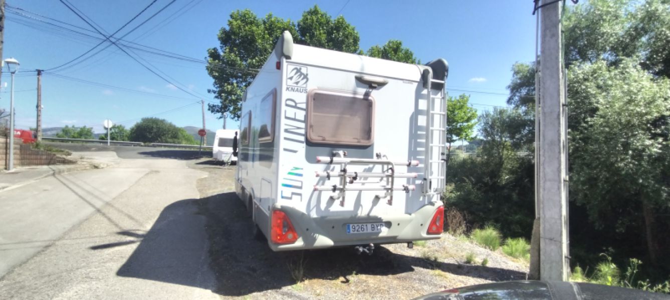 En venta Knaus Fiat Ducato travel liner Blanco 2002 Cantabria foto 2