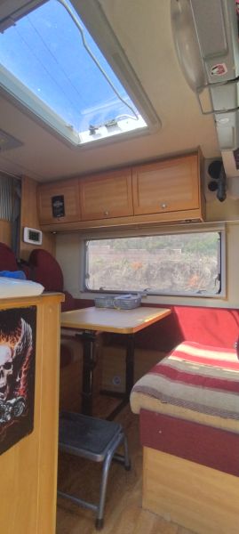 En venta Knaus Fiat Ducato travel liner Blanco 2002 Cantabria foto 10