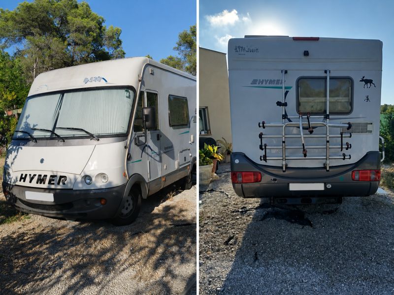 En venta Hymer / Eriba / Hymercar B544 Blanco 2002 Barcelona foto 1