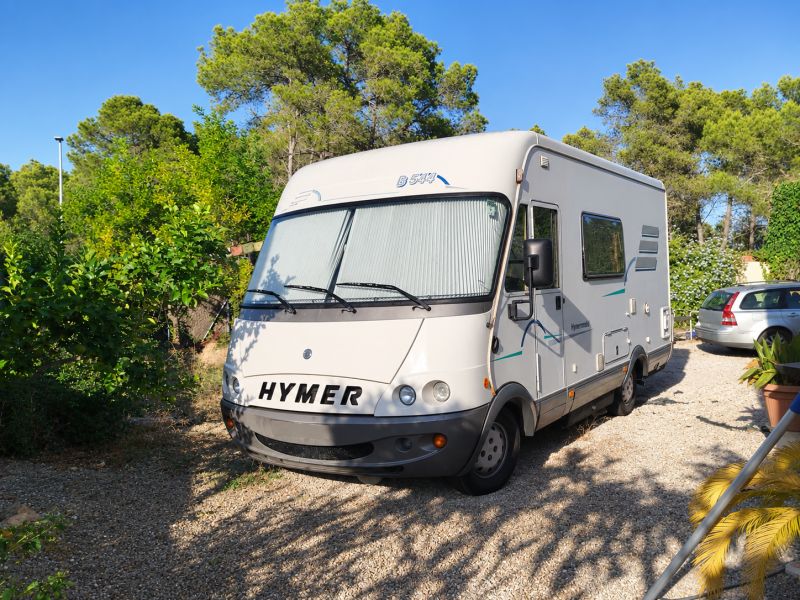 En venta Hymer / Eriba / Hymercar B544 Blanco 2002 Barcelona foto 2