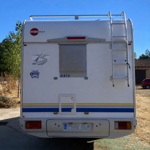 En venta Bürstner A573 Active Blanco 2003 Salamanca foto 2