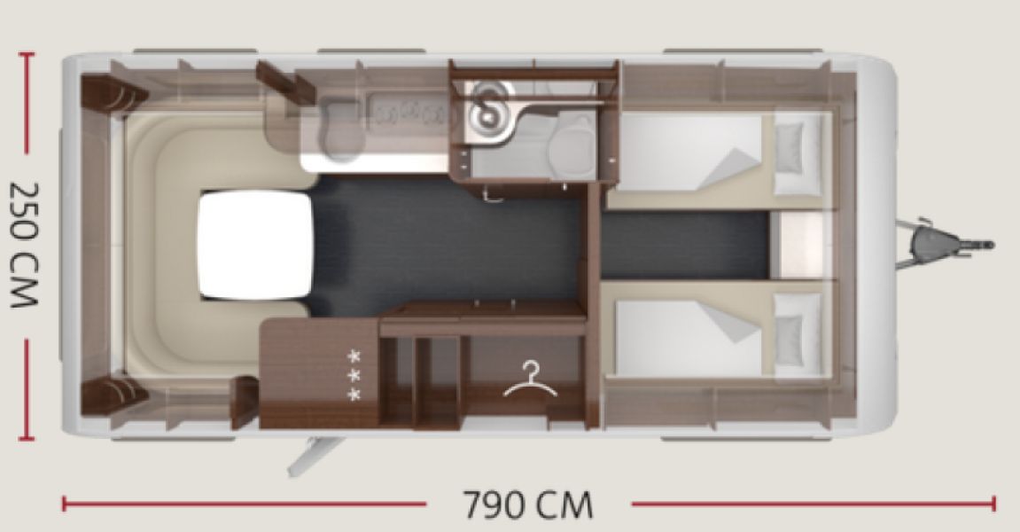 En venta Tabbert Tabbert Puccini 550 E 2.5 (2022) – Estado Impecable / Reestreno (Solo 2.800 km) Blanco 2022 Valencia foto 5