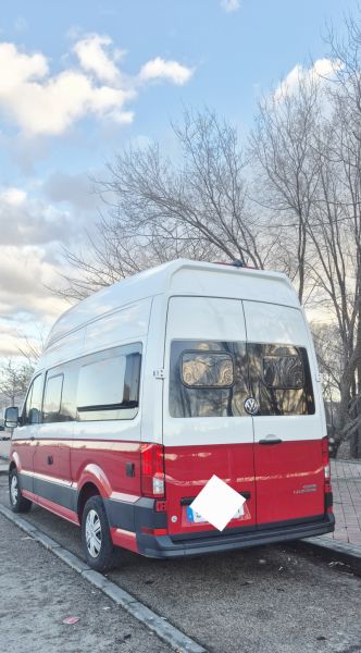 En venta Volkswagen VOLKSWAGEN Grand California 600 2.0 TDI EU6 FWD 130kW 177CV Aut. 4p. Rojo 2020 Madrid foto 2