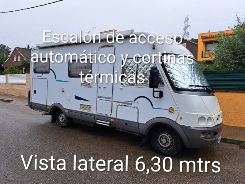En venta Hymer / Eriba / Hymercar BM630 Blanco 2004 Barcelona foto 2