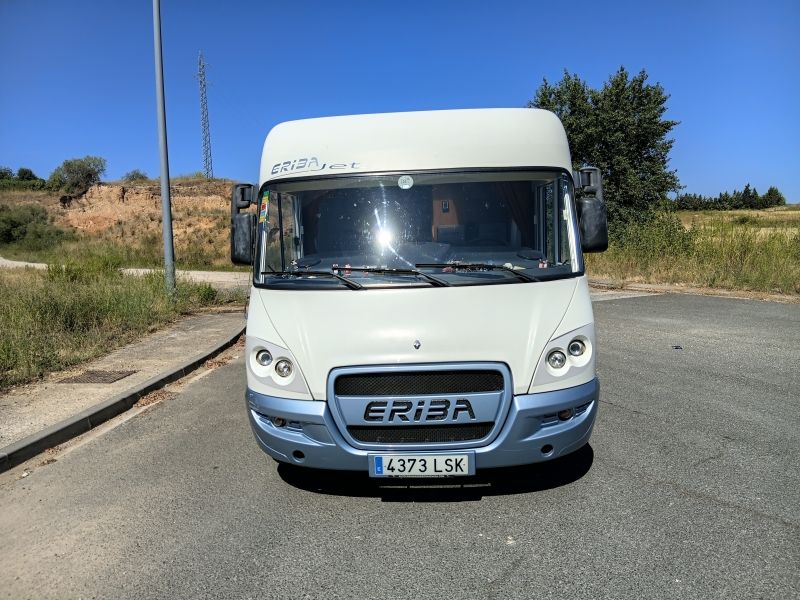 En venta Hymer / Eriba / Hymercar Jet 646 Blanco 2008 Navarra foto 2