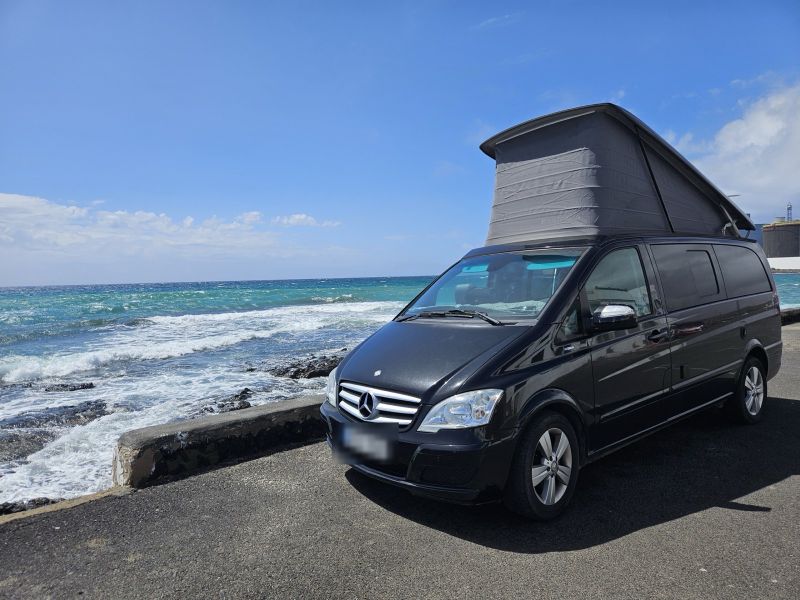 En venta Mercedes-Benz Viano Marco Polo Westfalia Negro 2012 Madrid foto 1