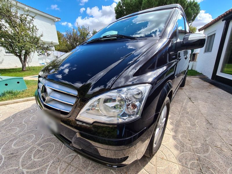 En venta Mercedes-Benz Viano Marco Polo Westfalia Negro 2012 Madrid foto 3