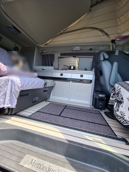 En venta Mercedes-Benz Viano Marco Polo Westfalia Negro 2012 Madrid foto 6