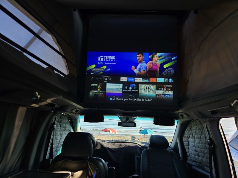 En venta Mercedes-Benz Viano Marco Polo Westfalia Negro 2012 Madrid foto 7