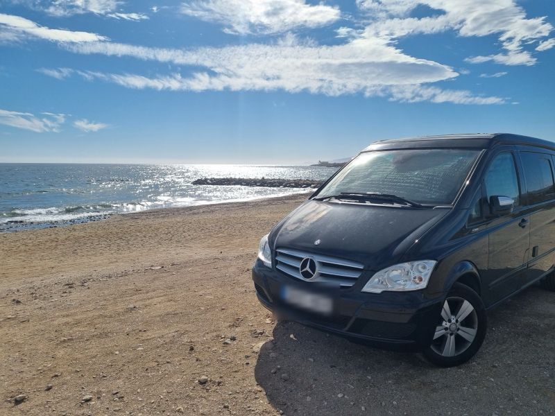 En venta Mercedes-Benz Viano Marco Polo Westfalia Negro 2012 Madrid foto 12
