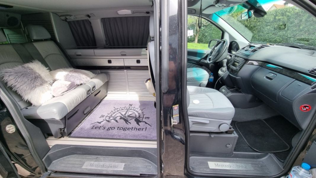 En venta Mercedes-Benz Viano Marco Polo Westfalia Negro 2012 Madrid foto 14