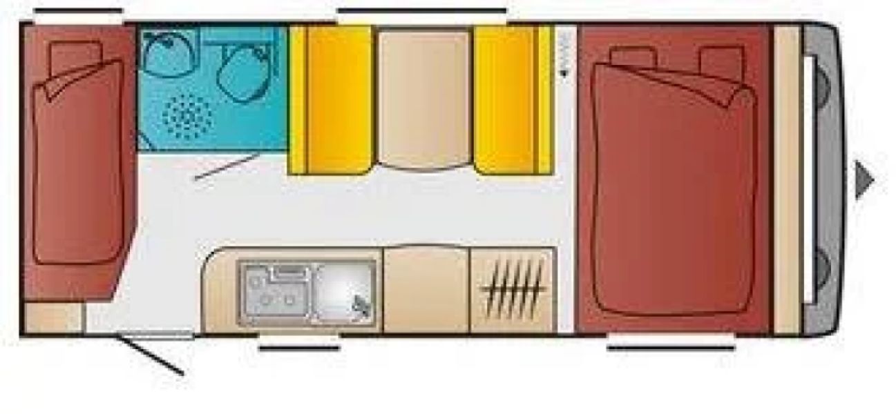 En venta Bürstner Averso 500 TK Blanco 2009 Salamanca foto 2