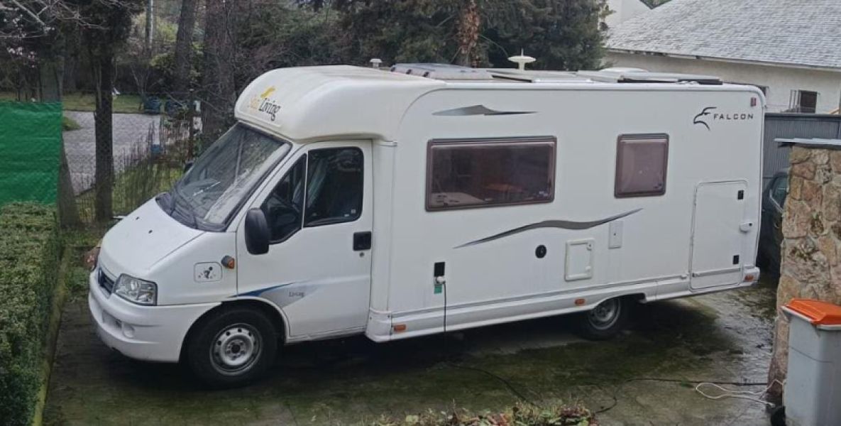 En venta Fiat DUCATO 2.8 JTD 127 CV SUN LIVING FALCON Blanco 2004 Madrid foto 2
