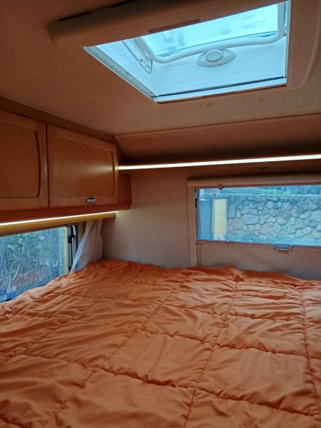 En venta Fiat DUCATO 2.8 JTD 127 CV SUN LIVING FALCON Blanco 2004 Madrid foto 12