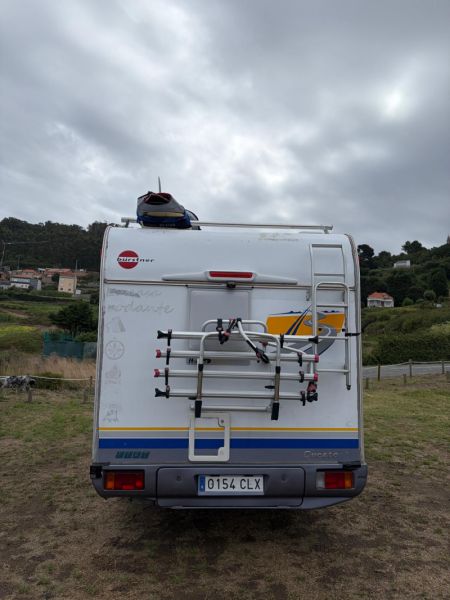 En venta Bürstner 2.8 DIESEL 127 CV 6 PLAZAS Blanco 2004 Murcia foto 8