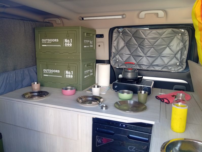 En venta Peugot Traveller 1.5 blue HDI Gris 2020 Granada foto 9