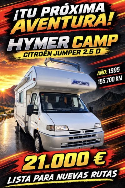 Citroën Jumper 2.5 hymer camp
